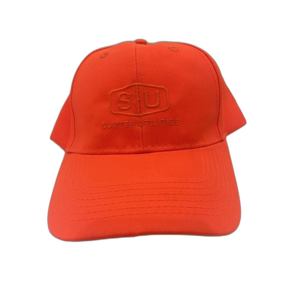 Port Authority Sumter Utilities Baseball Cap Mens OSFM‎ Orange Excellent Hi-Vis